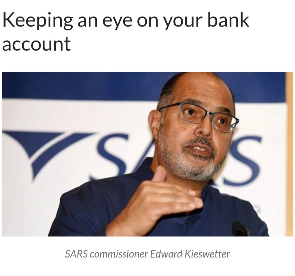 SARS South Africa accessing bank account data – tax compliance alert